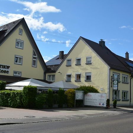 Hotel-Gasthof Zur Rose Weißenhorn Kültér fotó