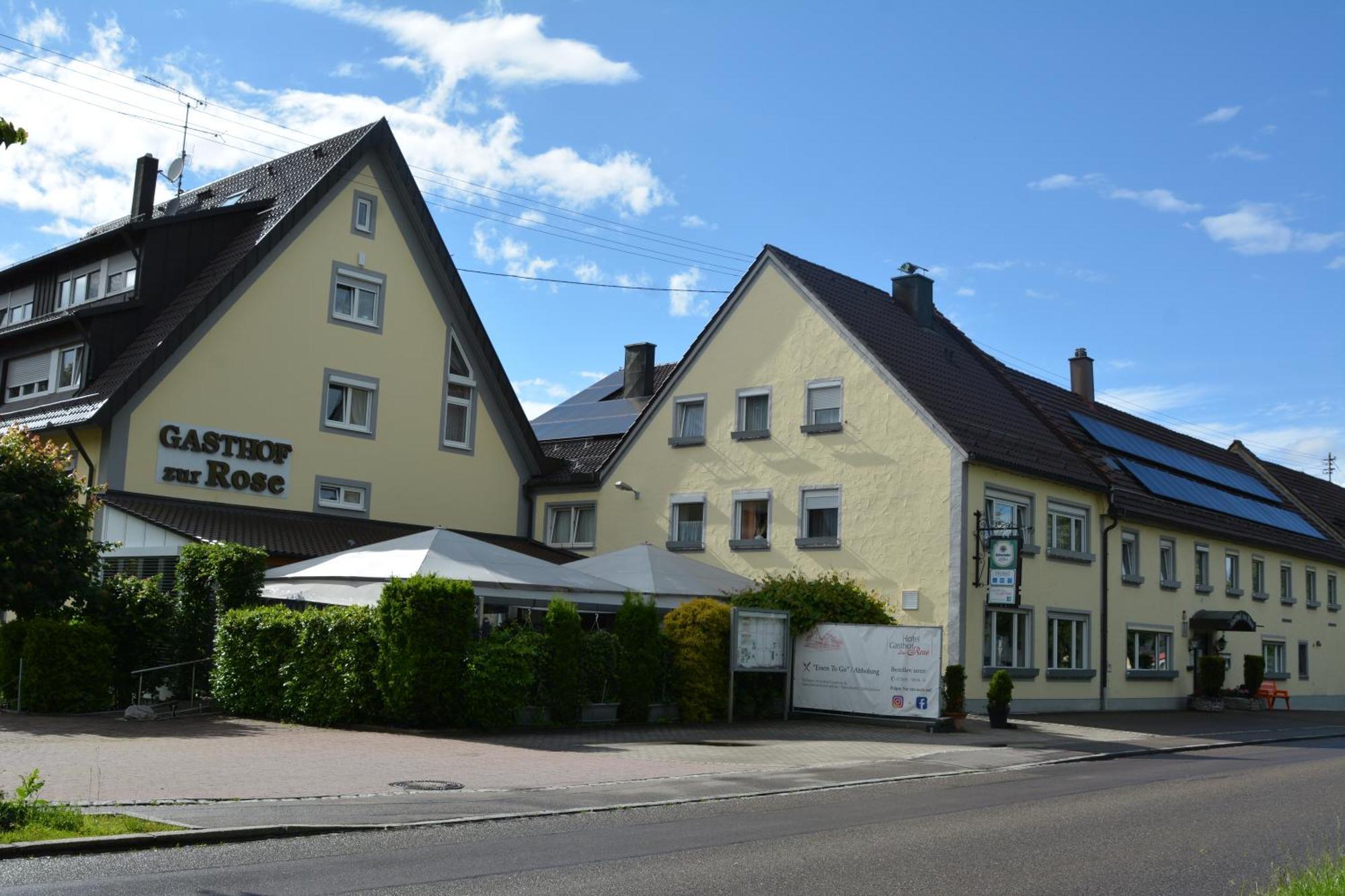 Hotel-Gasthof Zur Rose Weißenhorn Kültér fotó