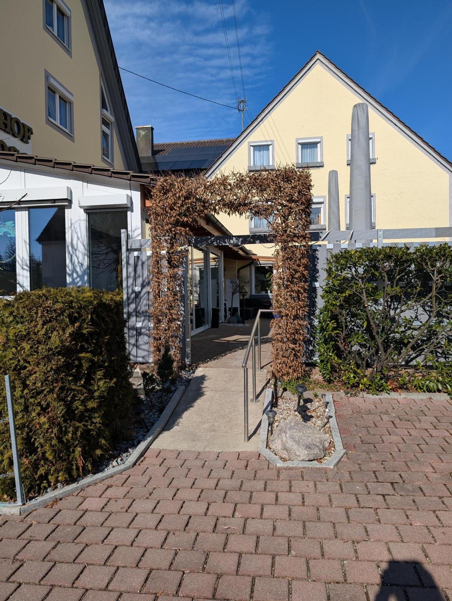 Hotel-Gasthof Zur Rose Weißenhorn Kültér fotó